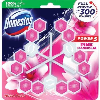Domestos Pink Magnolia WC Blok 3x55g