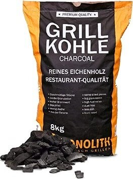 Monolith Grill Uhlie grilovacie 8 kg
