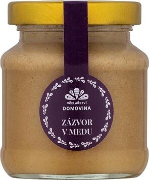 Včelárstvo Domovina Zázvor v mede 180 g