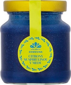 Včelárstvo Domovina Citrón so spirulinou v mede 180 g