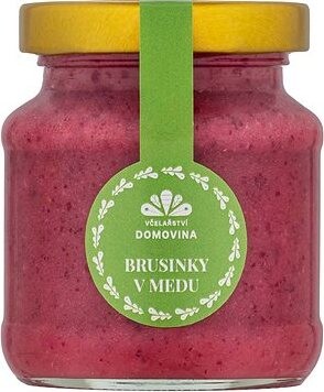 Včelárstvo Domovina Brusnice v mede 170 g