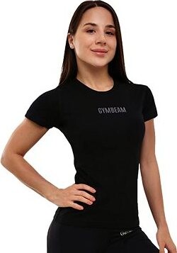 GymBeam dámske tričko FIT Black L