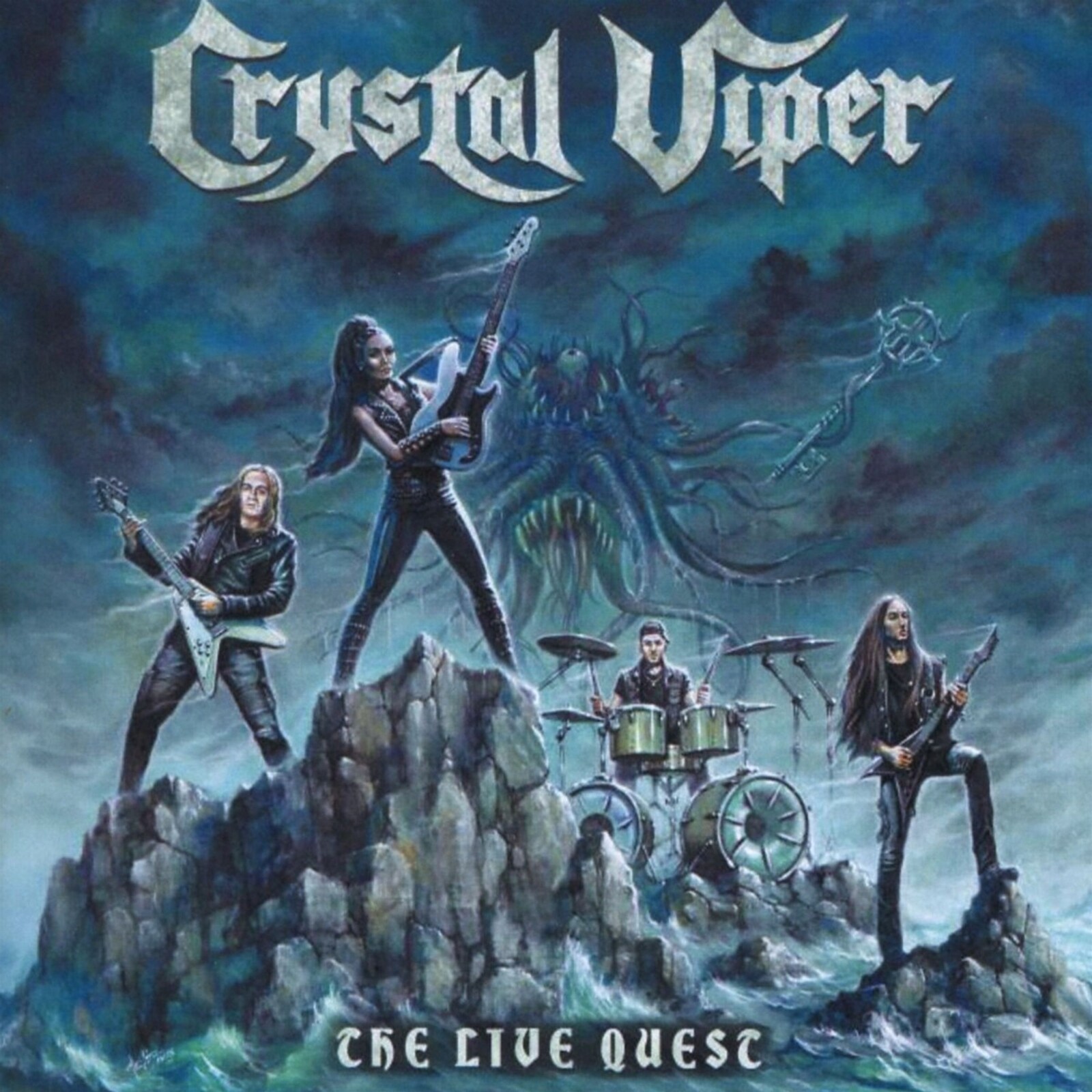 Crystal Viper, The Live Quest, CD