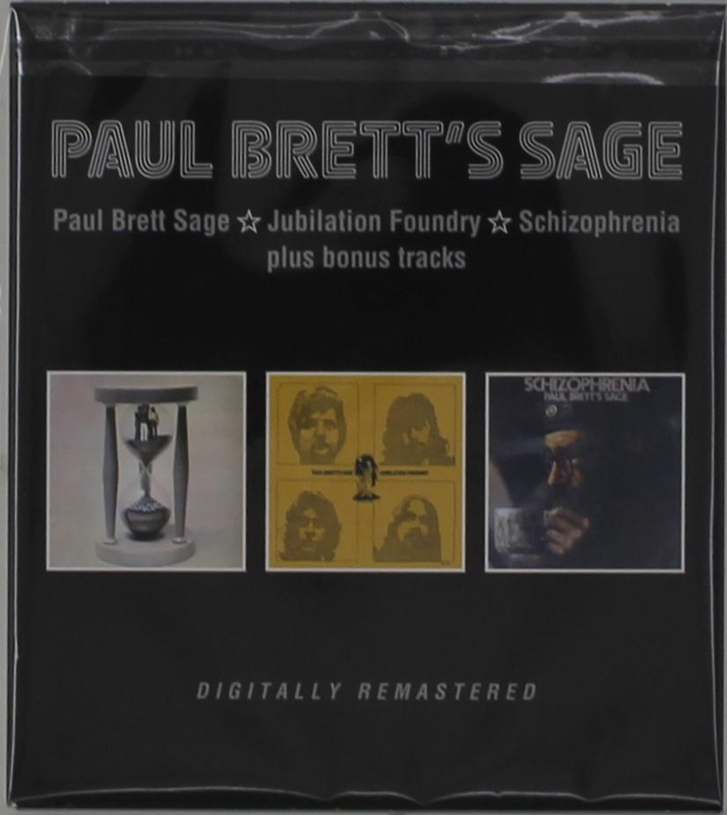 Paul Brett's Sage, PAUL BRETT SAGE/JUBILATION FOUNDRY/SCHIZOPHRENIA, CD