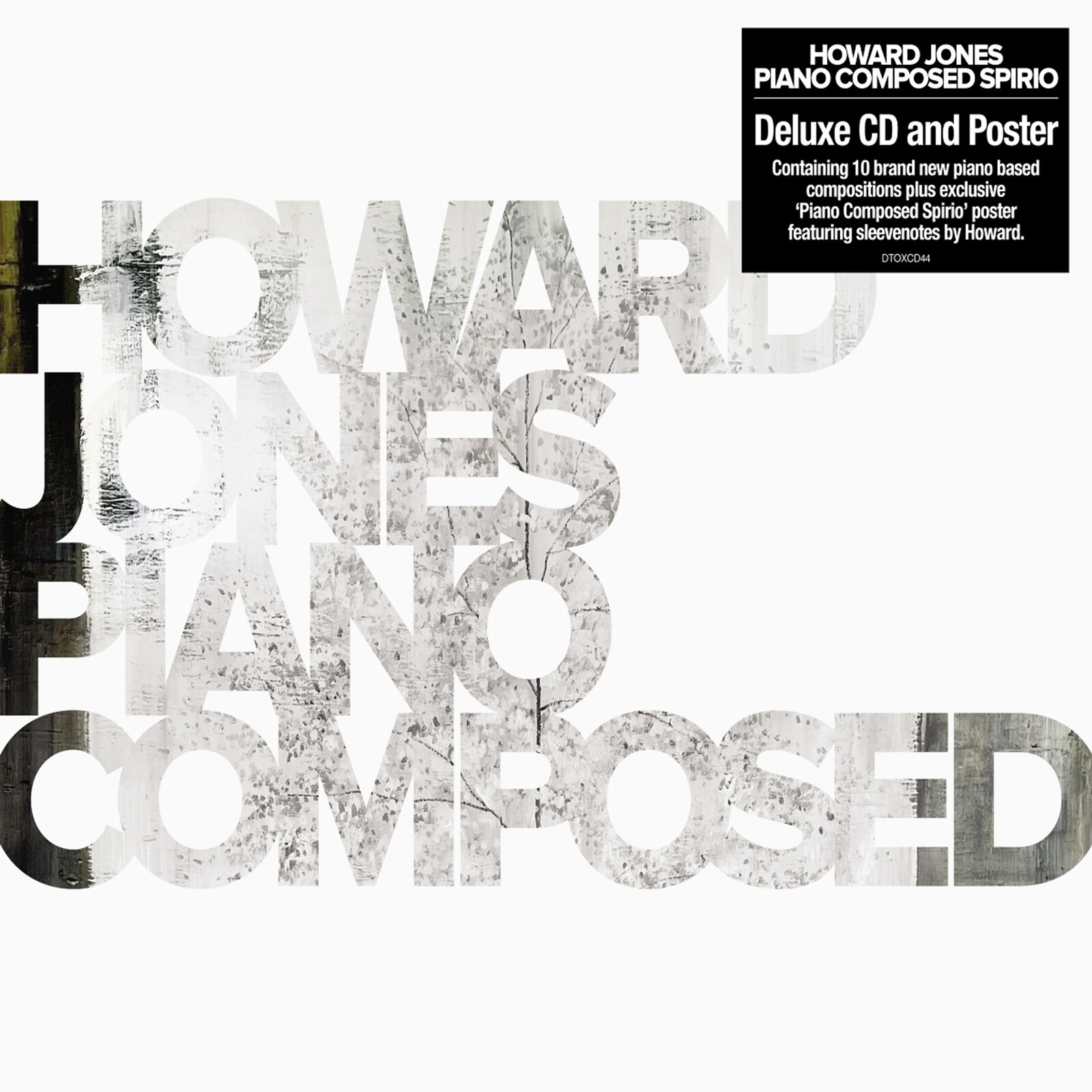 Howard Jones, PIANO COMPOSED SPIRIO, CD