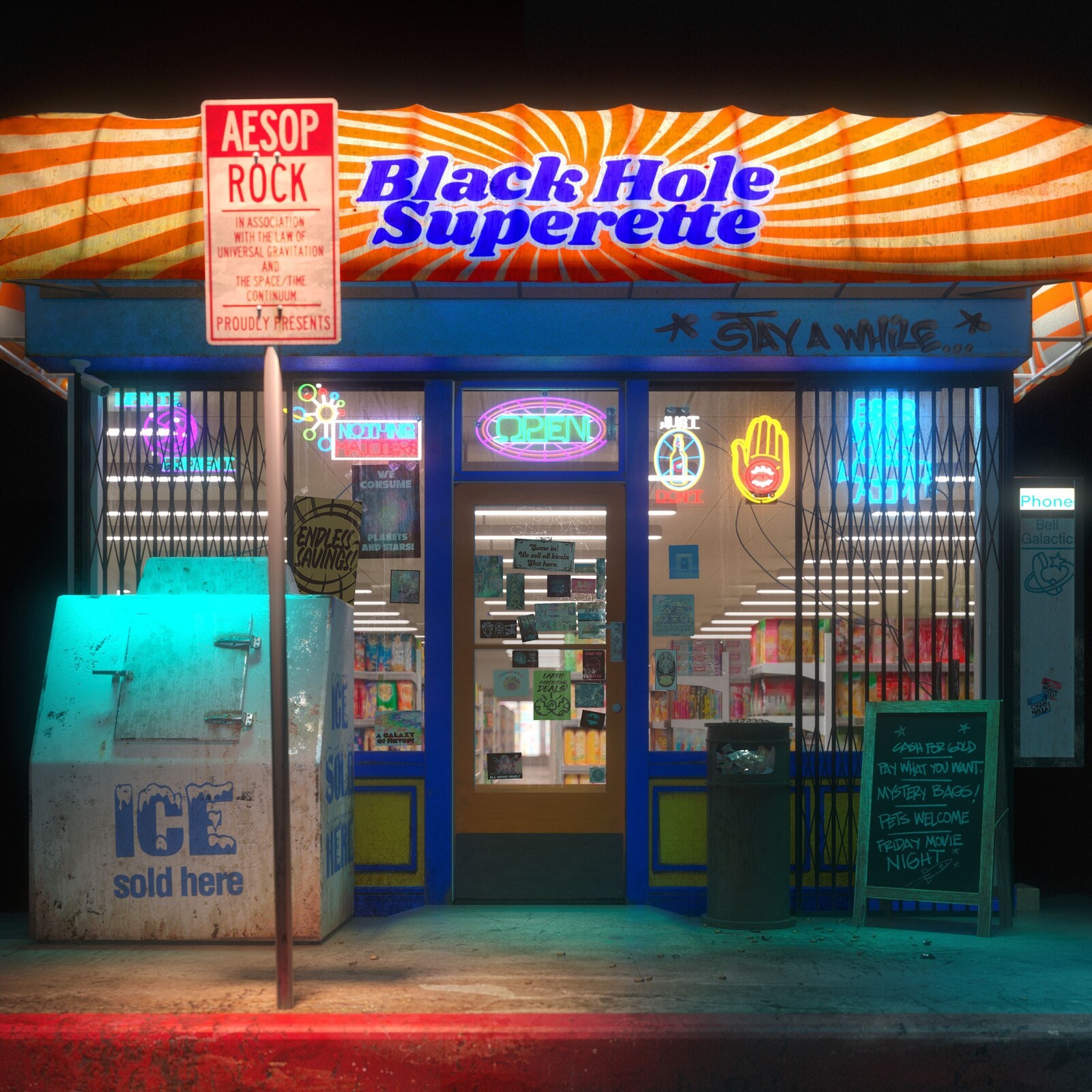Aesop Rock, BLACK HOLE SUPERETTE, CD