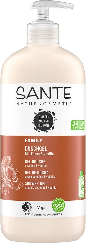 Sante Sprchový gél BIO kokos a vanilka 950 ml 950 ml