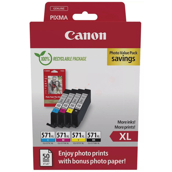 CANON CLI-571-XL - originálny