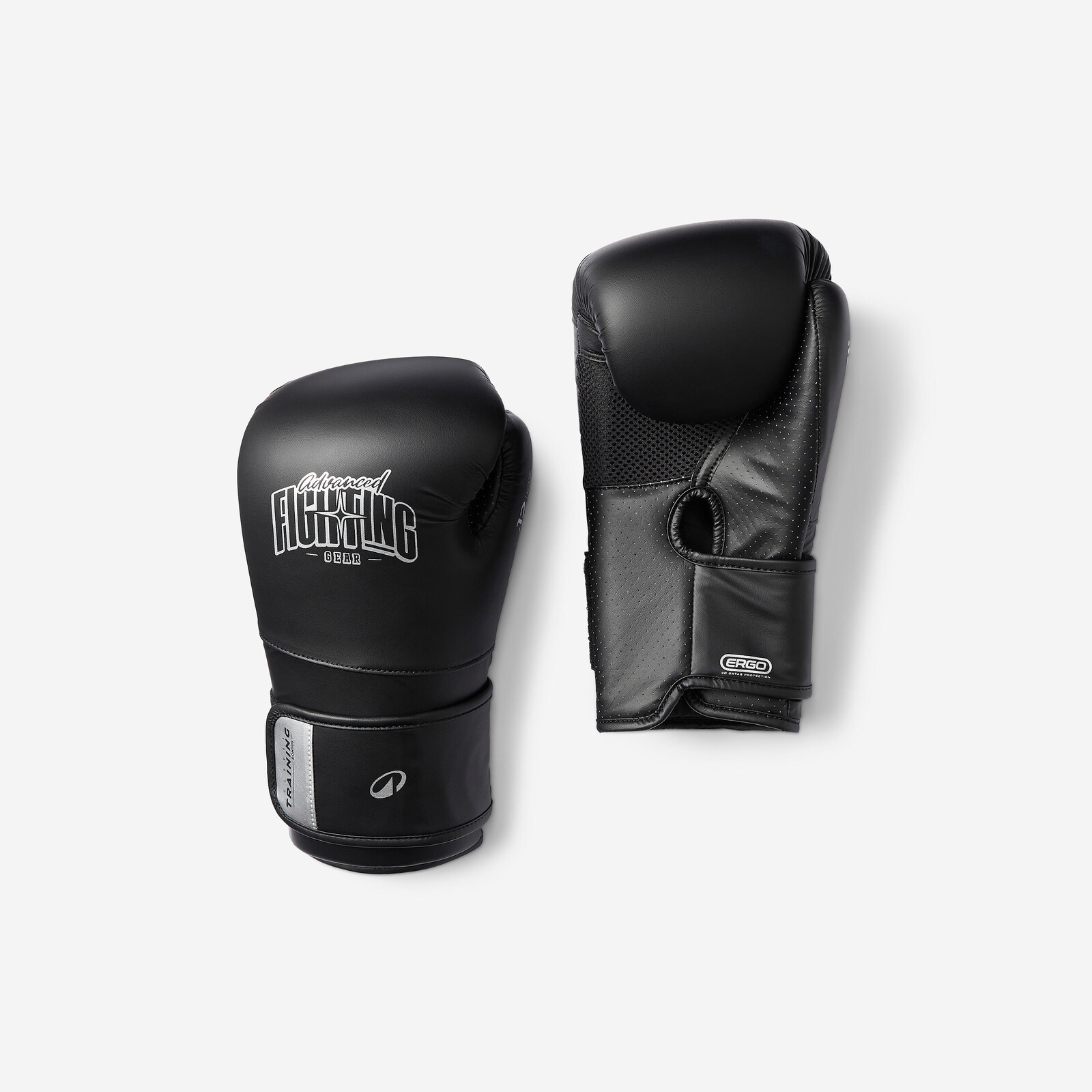 Ergonomické boxerské rukavice čierne