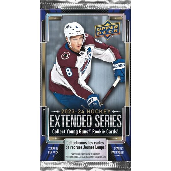 2023-24 Upper Deck Extended Series Hockey Blaster Balíček Kariet