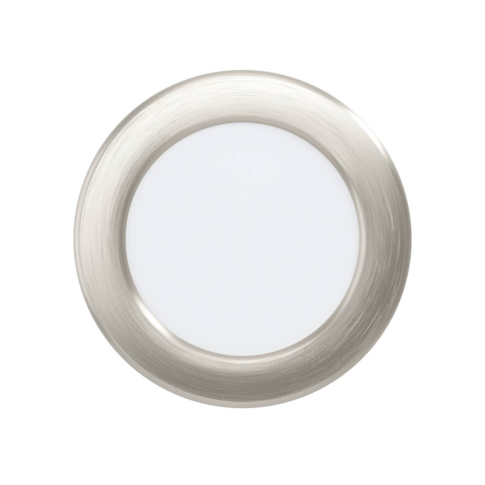 EGLO connect Smart zapustené LED svietidlo Fueva 6-Z, sivá, Ø 12cm