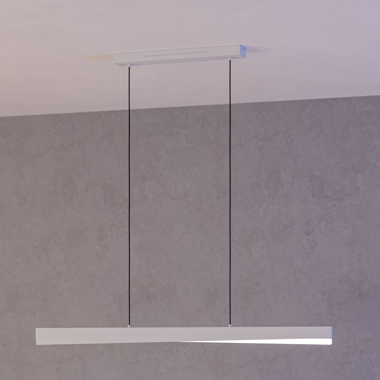 EGLO connect Smart LED závesné svietidlo Bolognano-Z, sivá