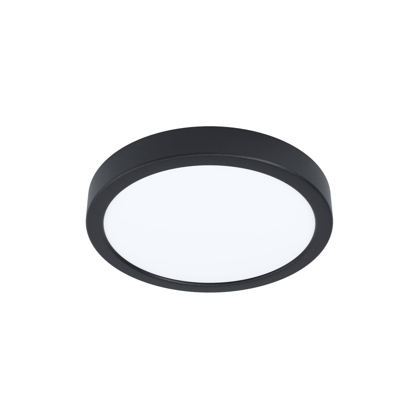 EGLO connect Smart LED svietidlo Fueva 6-Z, čierne, Ø21cm