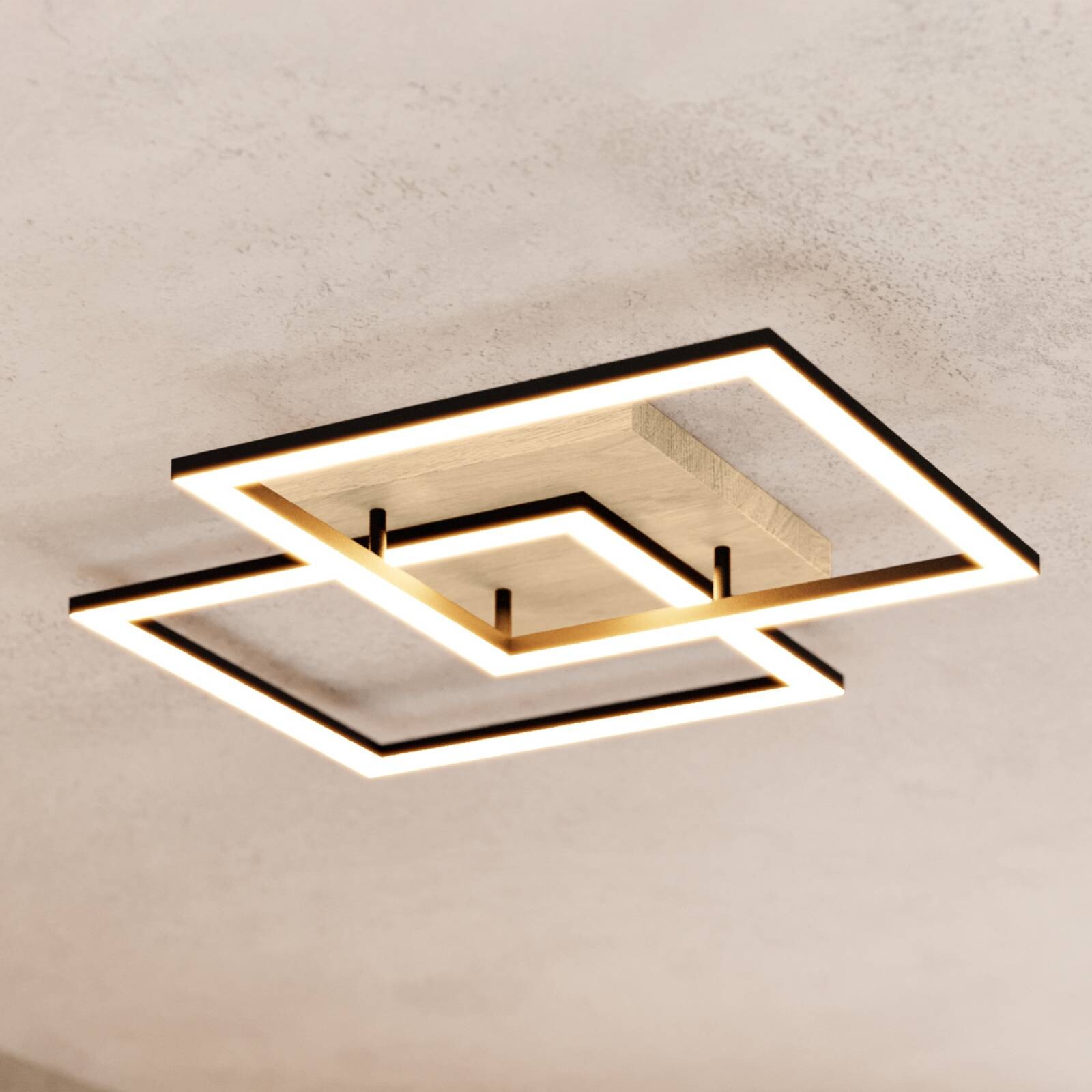 EGLO connect Smart stropné LED svetlo Lomaltas-Z, 77 cm, 4400 lm