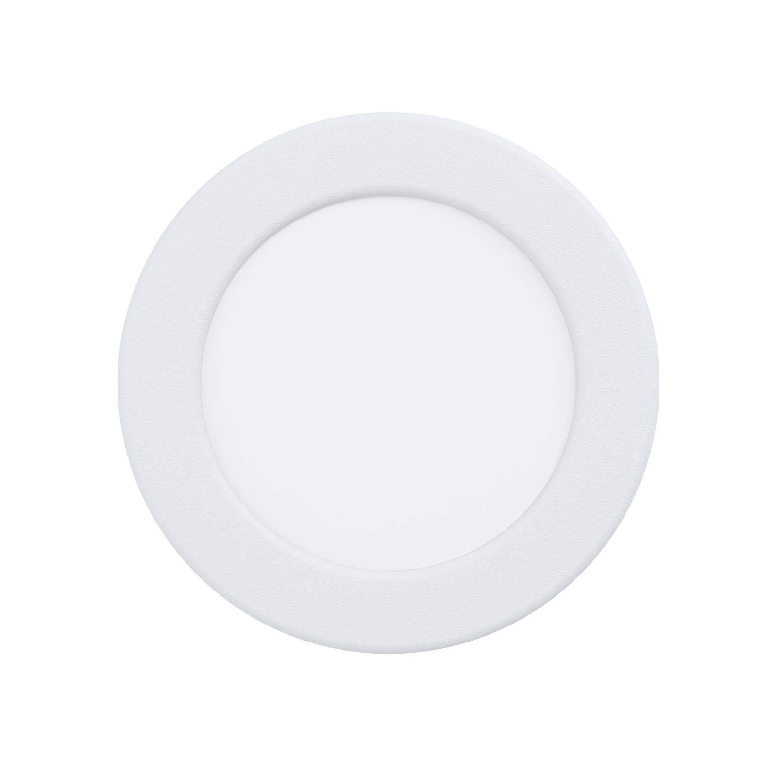 EGLO connect Smart-LED-zapustené svietidlo Fueva 6-Z, biele, Ø 12cm