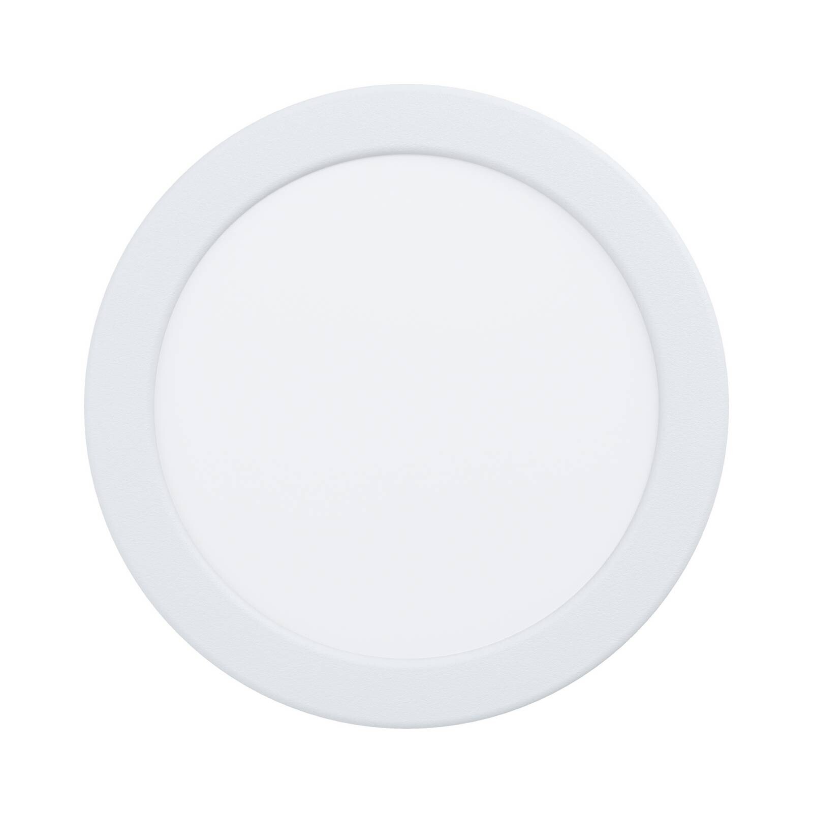 EGLO connect Smart zapustené LED svietidlo Fueva 6-Z, biele, Ø 16cm