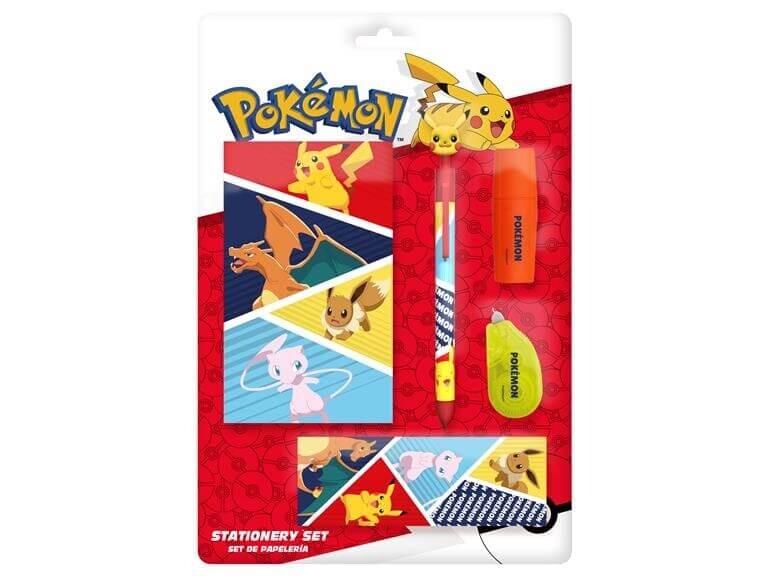 CyP Brands Školská súprava Pokémon s notebookom