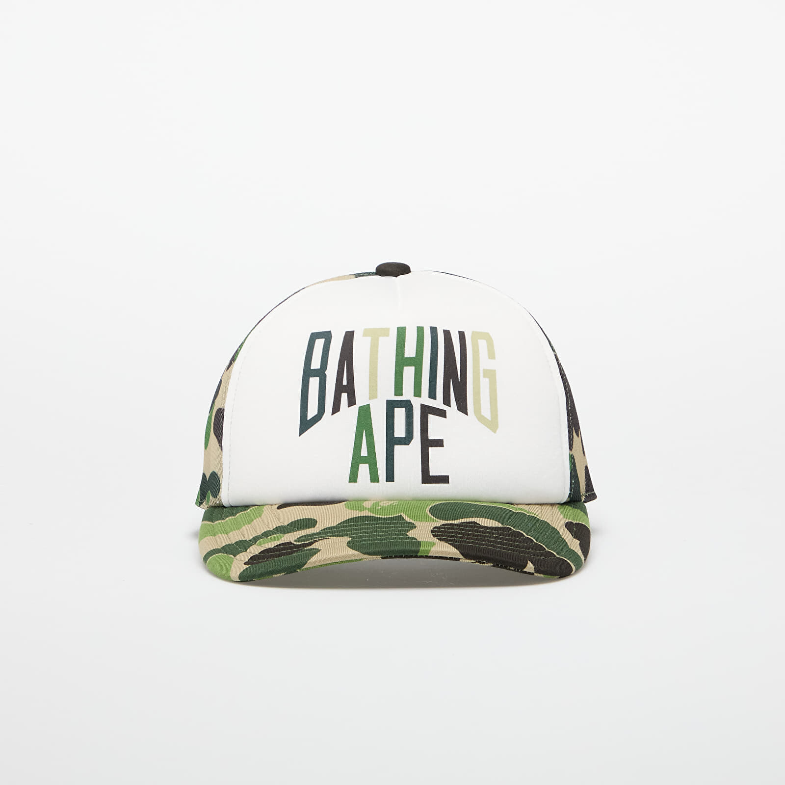 Šiltovka A BATHING APE Abc Camo Nyc Logo Mesh Cap Green Universal