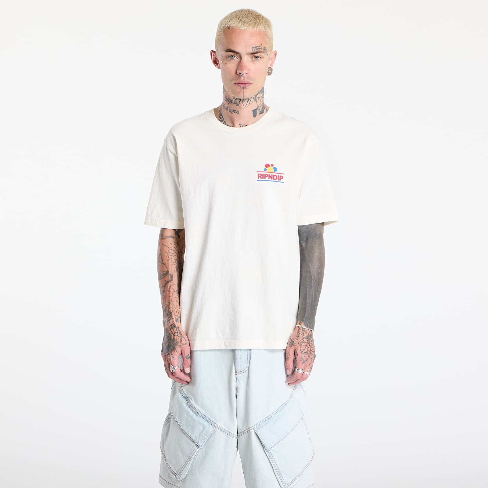 Tričko RIPNDIP Wonder Nerm Tee Bone S