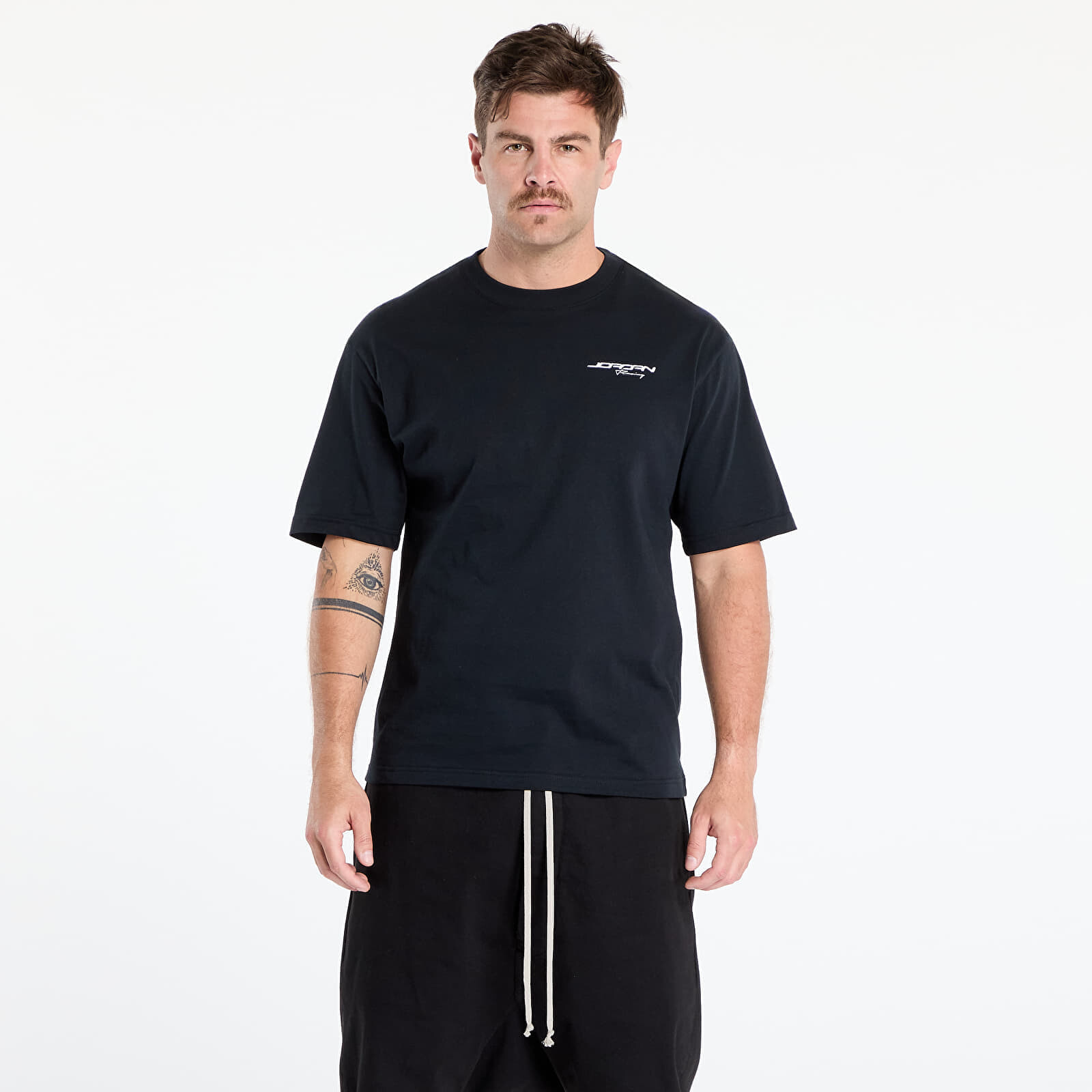 Tričko Jordan Men's T-Shirt Black/ White XL