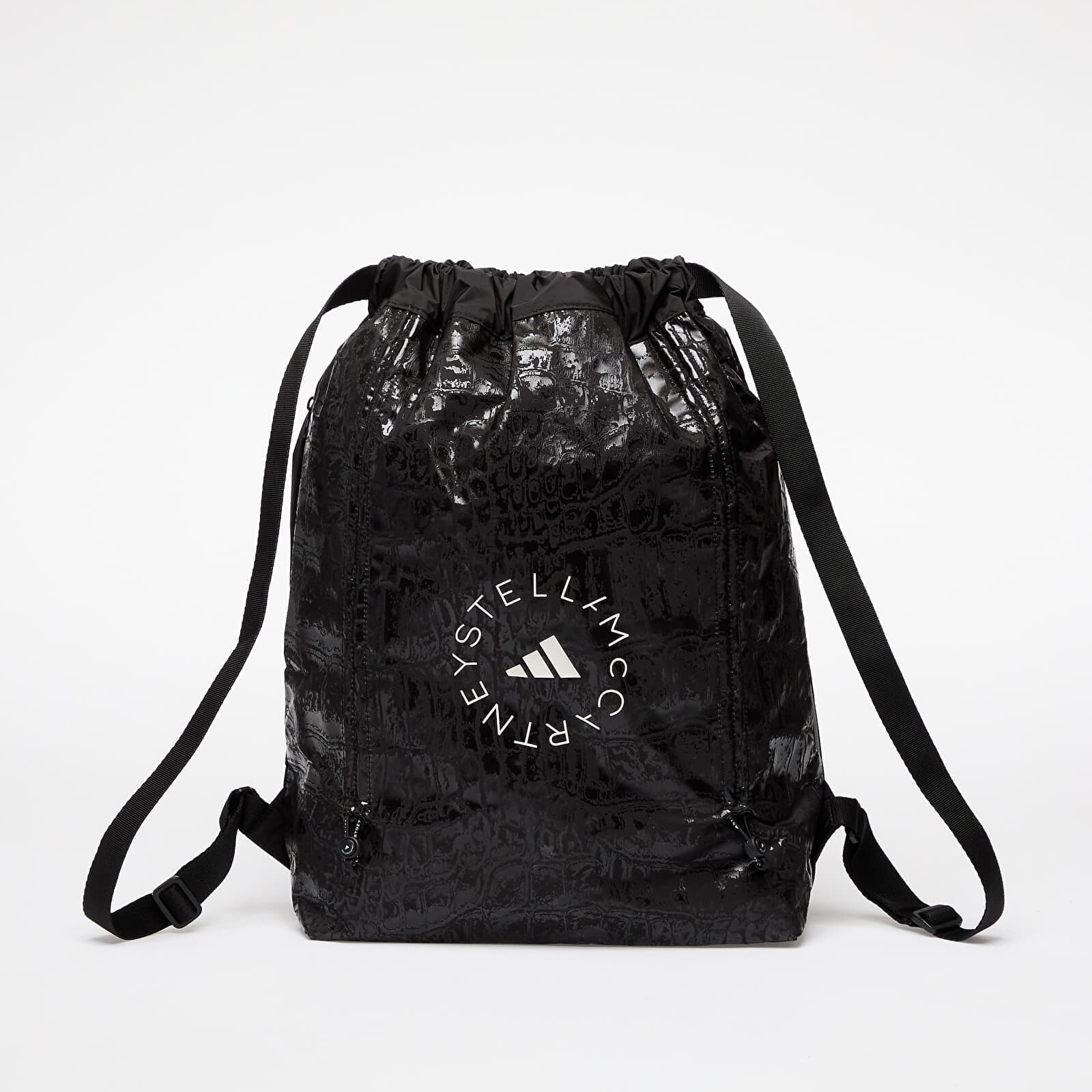 Gymsacks adidas By Stella McCartney Gymsack Croc AOP Shine Black/ Almond Milk-smc Universal