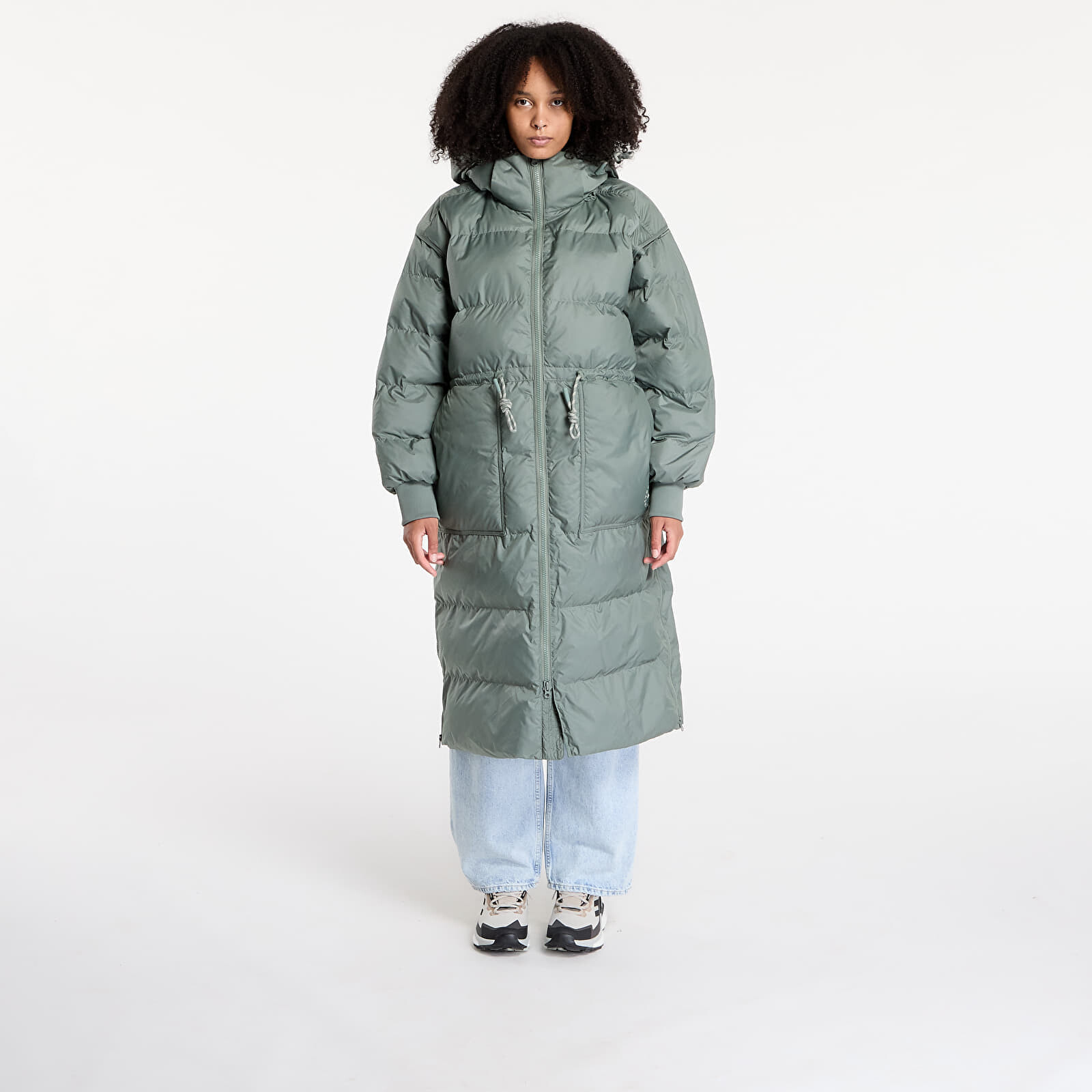 Bunda adidas by Stella McCartney Long Padded Winter Jacket Stone Green XS
