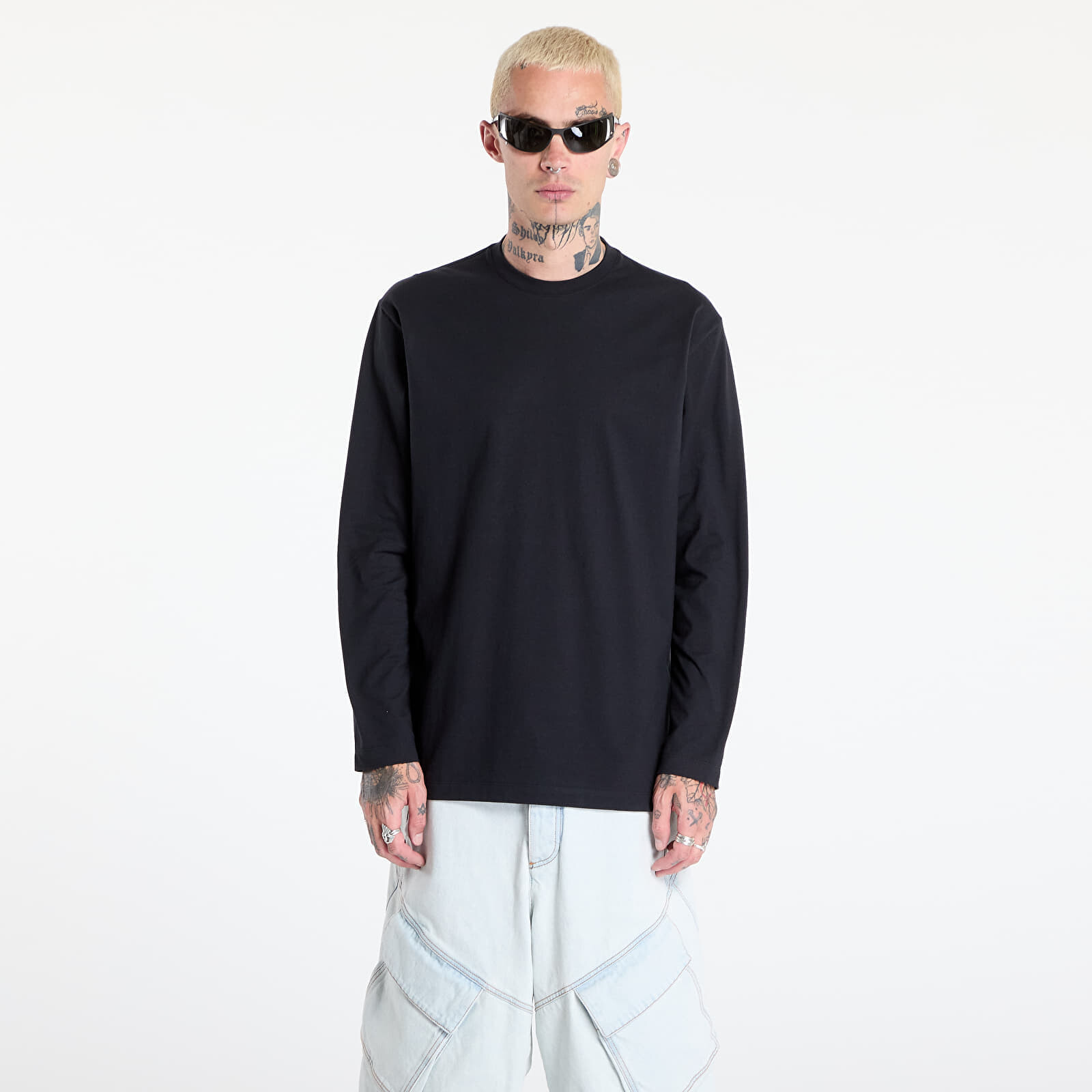 Tričko Y-3 Graphic Long Sleeve Tee UNISEX Black M