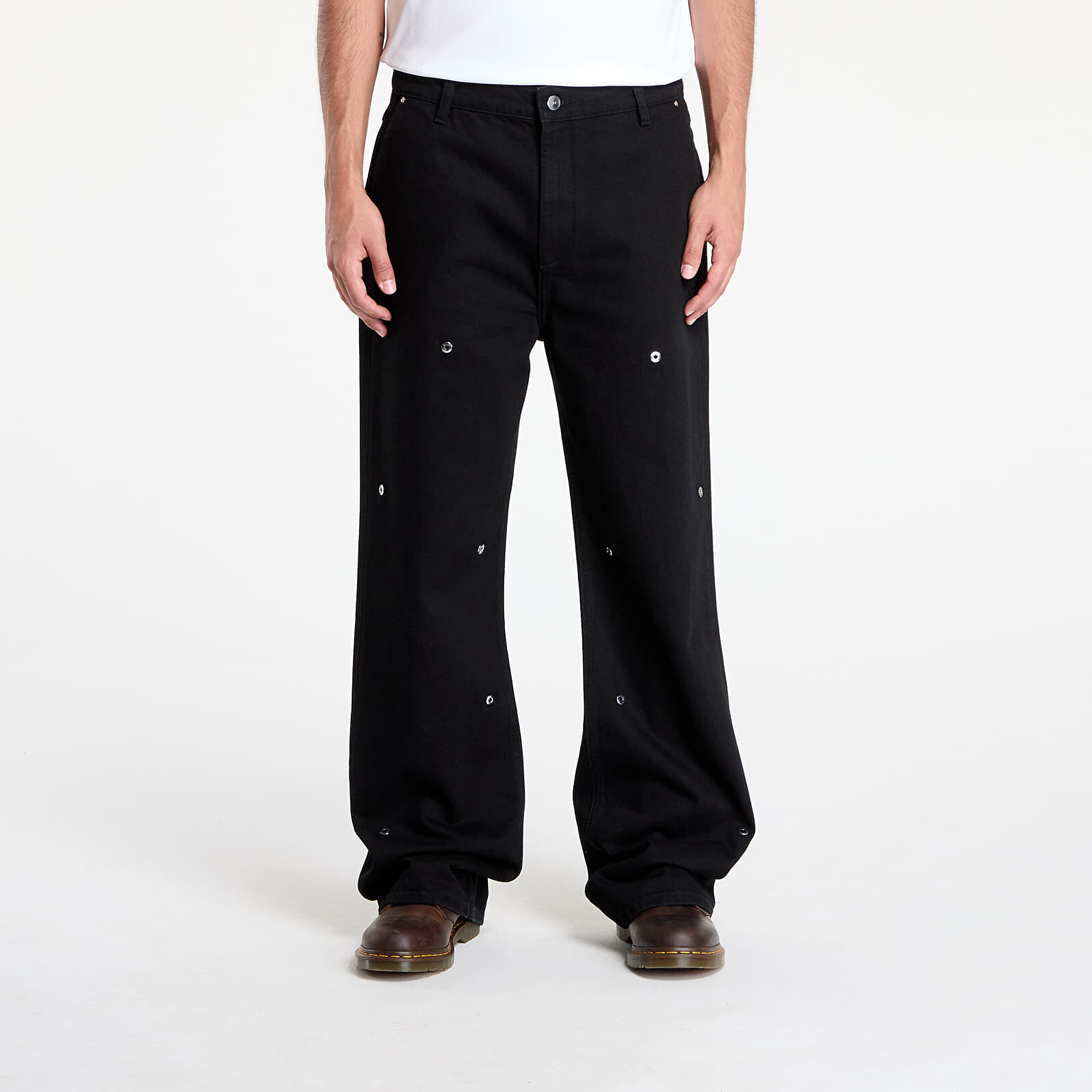 Džínsy HELIOT EMIL Lux Denim Trousers Black 48