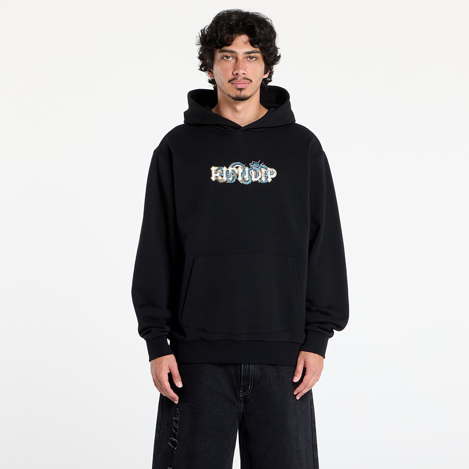 Mikina RIPNDIP Shen Nerm Hoodie Black Vintage Wash S