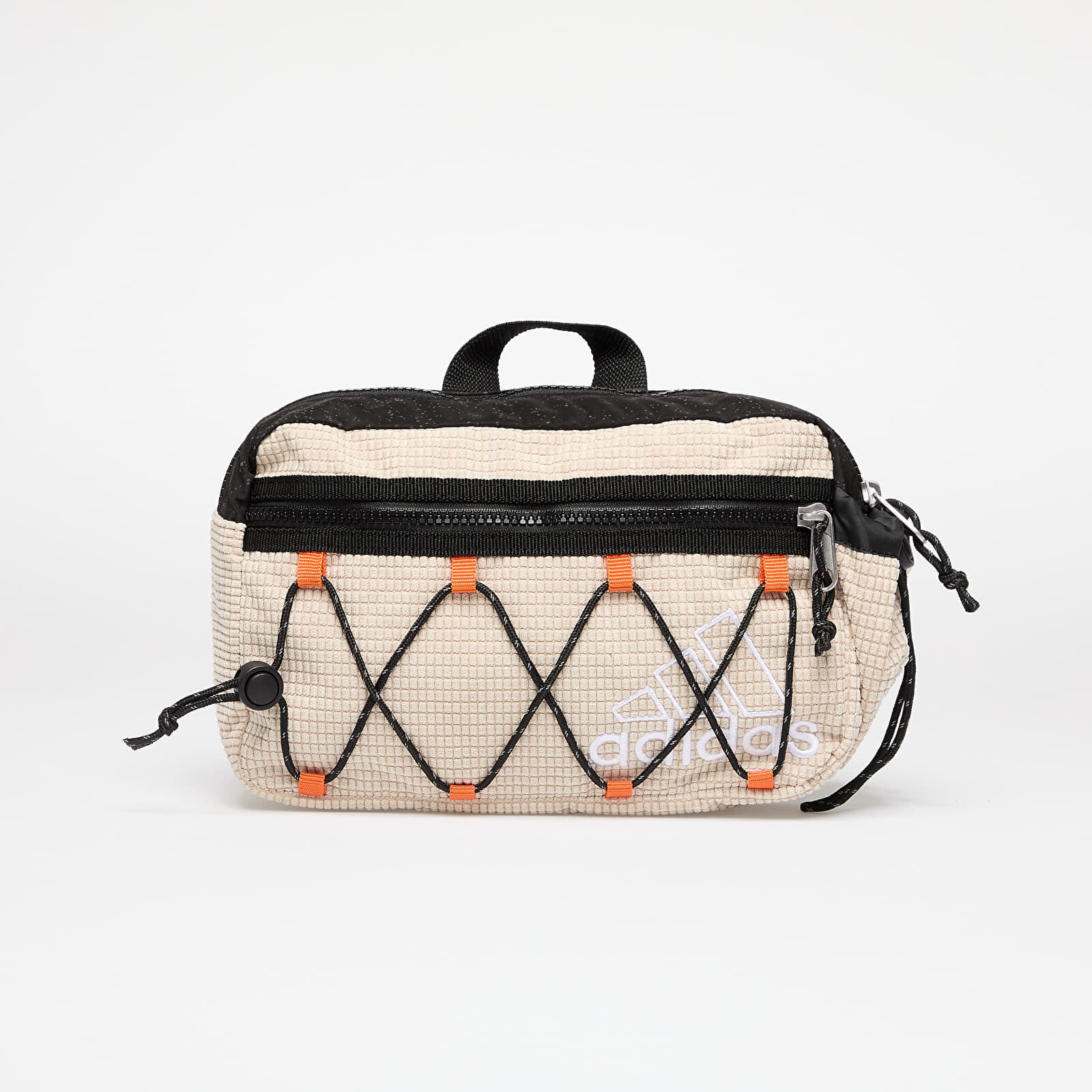 Ľadvinka adidas Waist Bag Stone Khaki/ Black 3 l