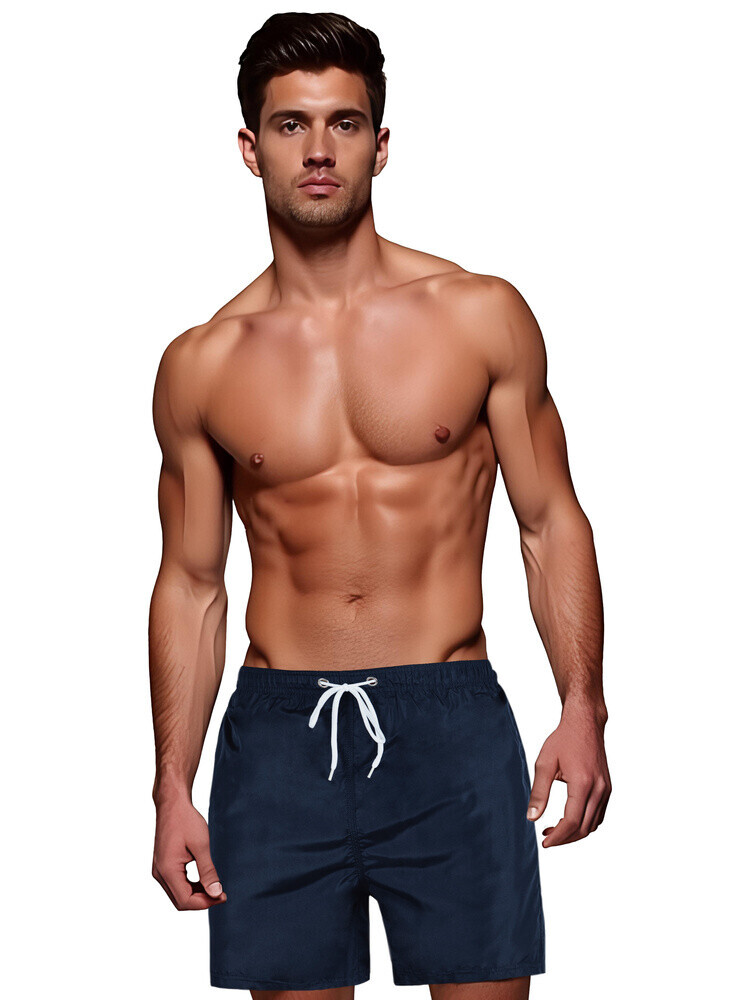 Szorty męskie kąpielowe niebieskie Dstreet