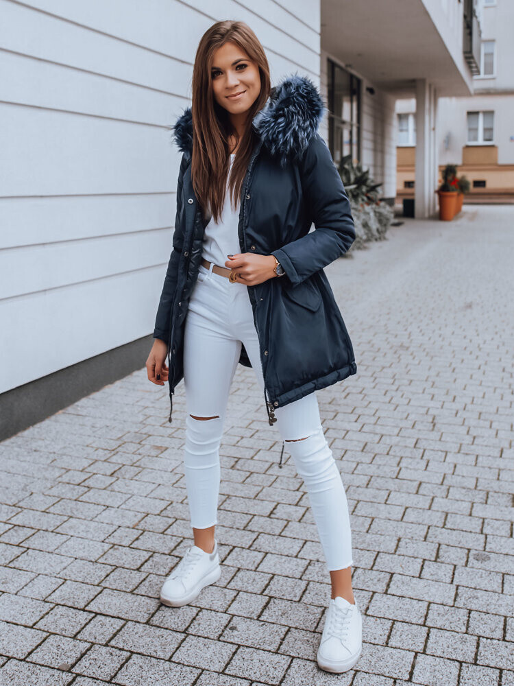 Dámska bunda parka PACCO granátová Dstreet