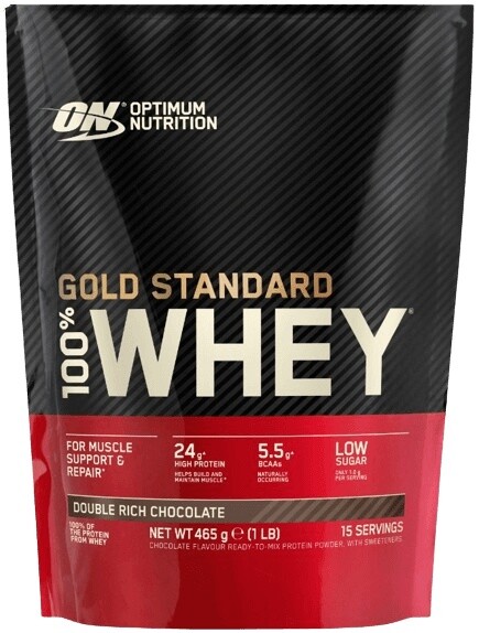 Optimum nutrition 100% whey gold standard 450 g - čokoláda