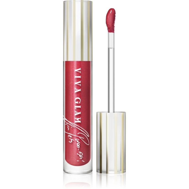 MAC Cosmetics Viva Glam Lipglass Air dlhotrvajúci lesk na pery odtieň Viva Kimmitment 5 ml