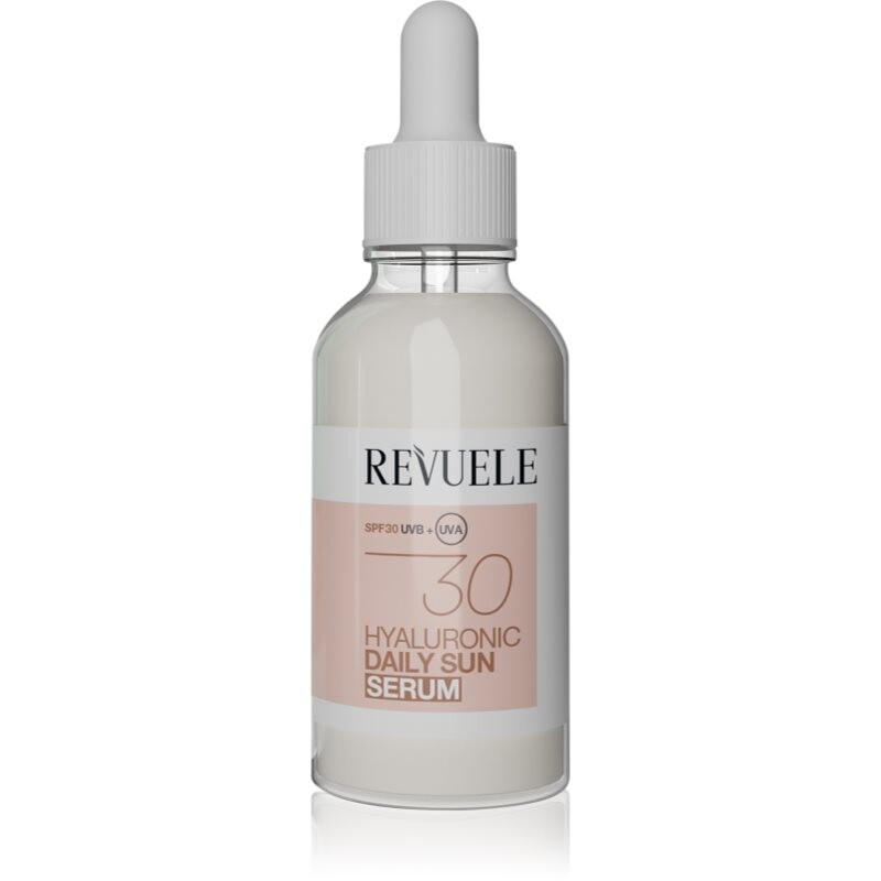 Revuele Daily Sun Hyaluronic ochranné sérum s hydratačným účinkom SPF 30 30 ml