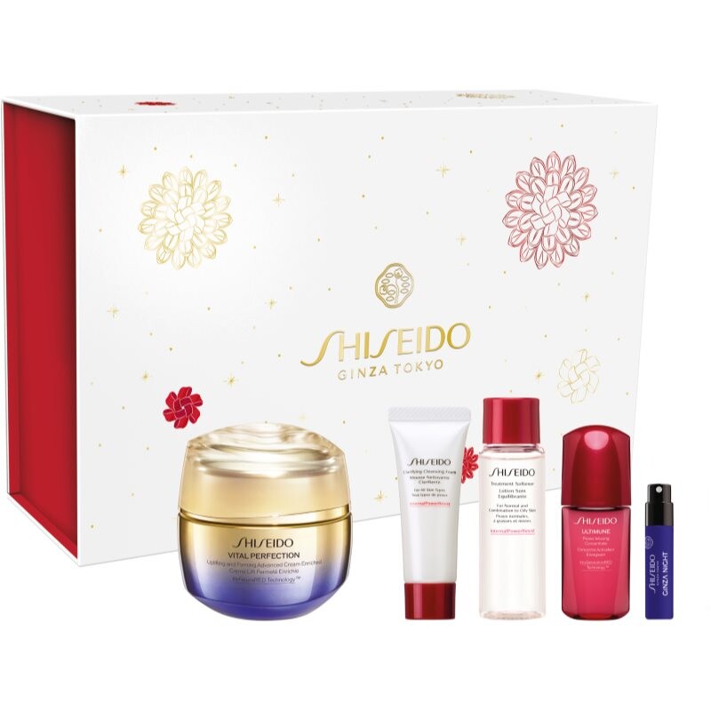 Shiseido Vital Perfection Uplifting & Firming Cream Enriched darčeková sada