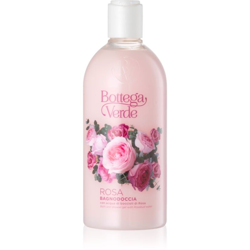 Bottega Verde Rosa ošetrujúca sprchová pena s ružovou vodou 400 ml