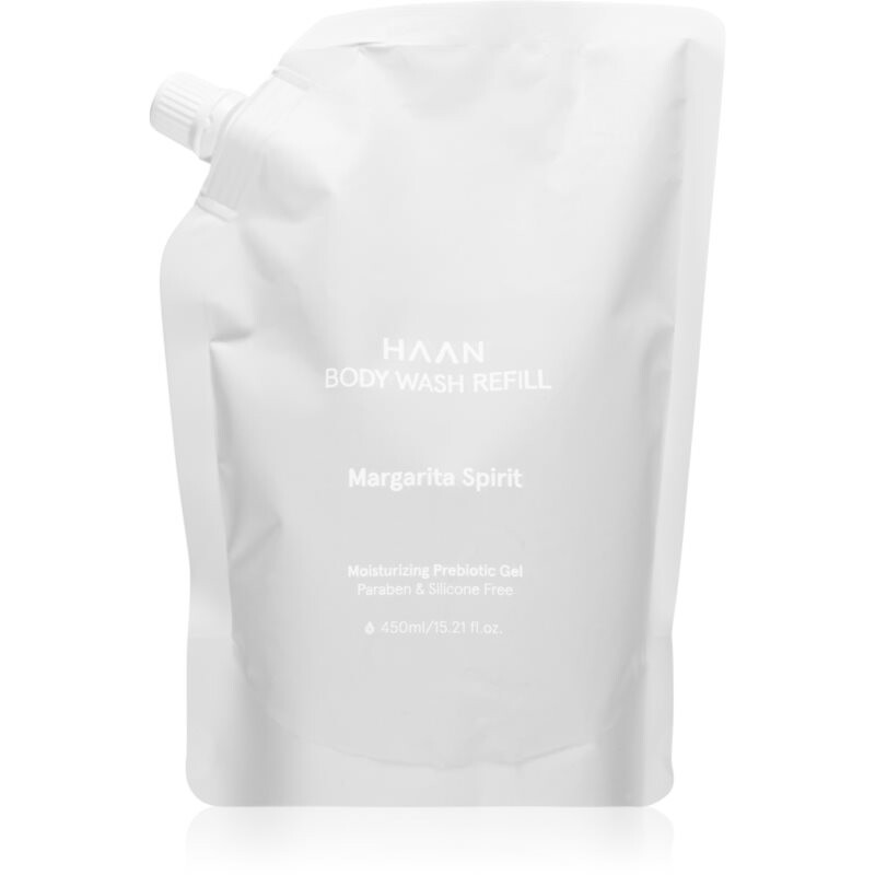 HAAN Body Wash Margarita Spirit osviežujúci sprchový gél náhradná náplň 450 ml