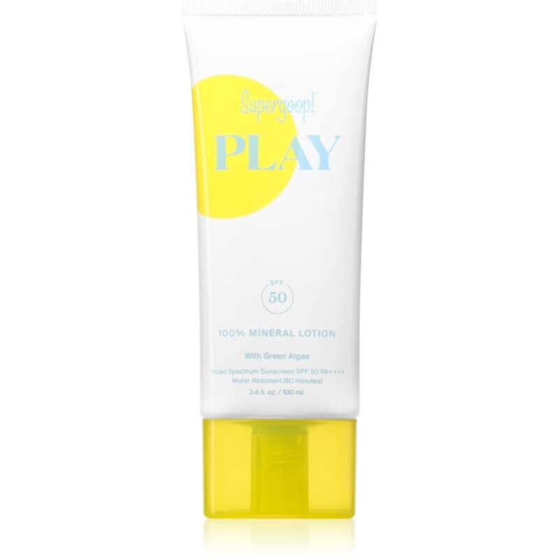 Supergoop! Play minerálne mlieko na opaľovanie SPF 50 100 ml