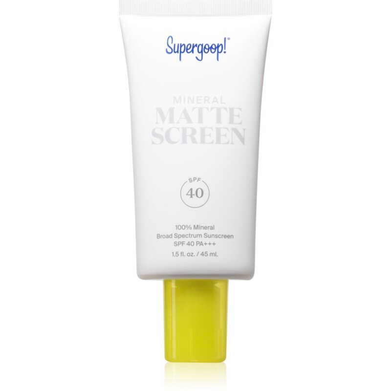 Supergoop! Mattescreen minerálny krém SPF 40 45 ml