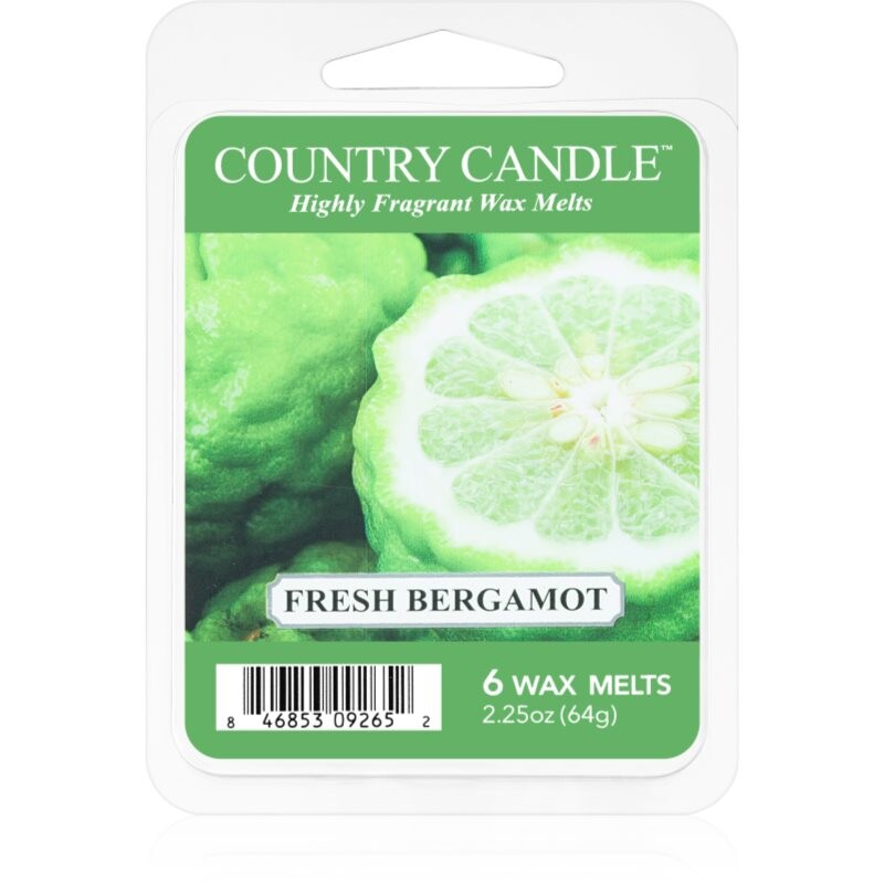 Country Candle Fresh Bergamot vosk do aromalampy 64 g