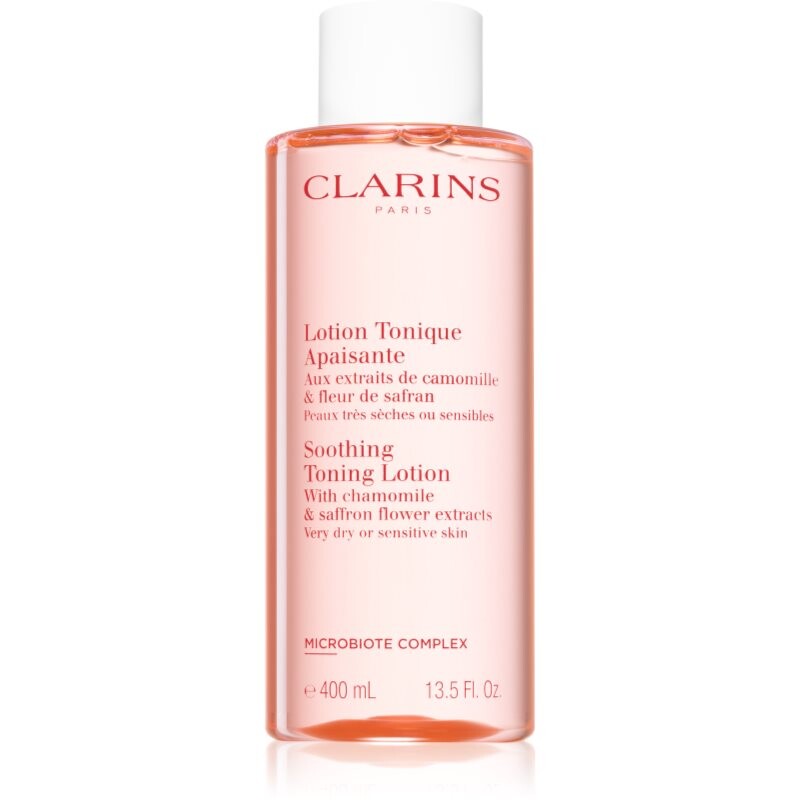 Clarins SoothingToning Lotion upokojujúce tonikum pre citlivú veľmi suchú pleť 400 ml