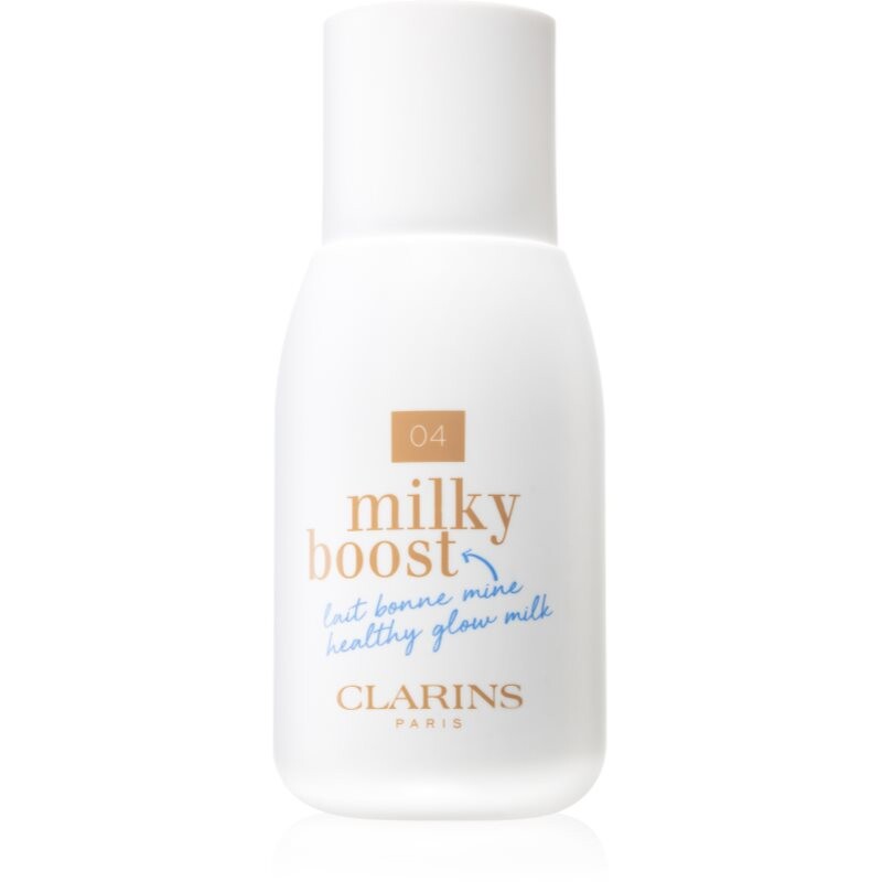 Clarins Milky Boost tónovacie mlieko pre zjednotenie farebného tónu pleti odtieň 04 Milky Auburn 50 ml