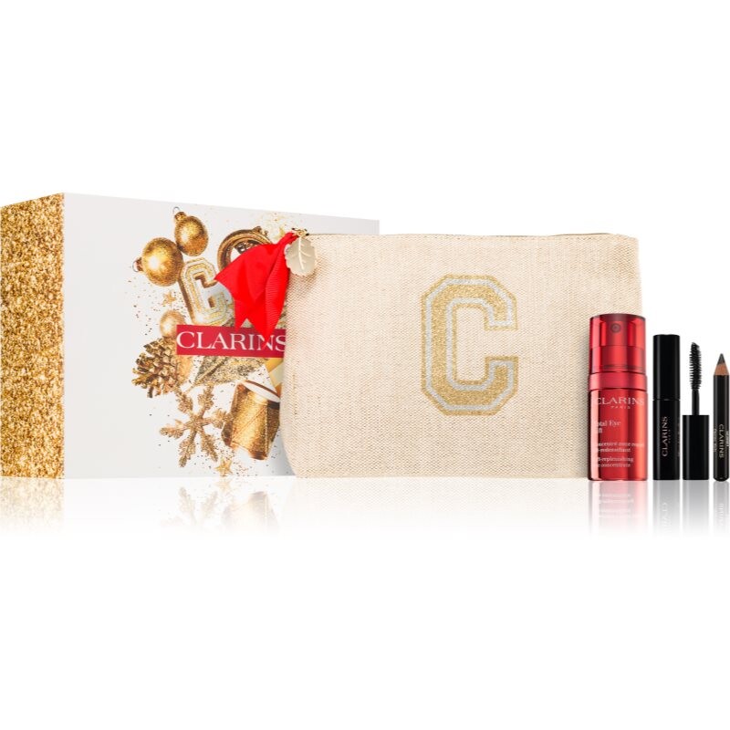 Clarins Total Eye Collection darčeková sada na oči 01 Carbon Black