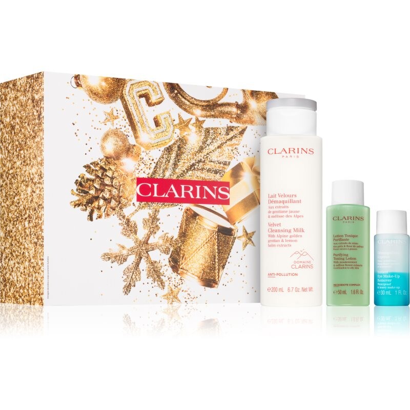 Clarins Cleansing Collection darčeková sada pre dokonalé vyčistenie pleti