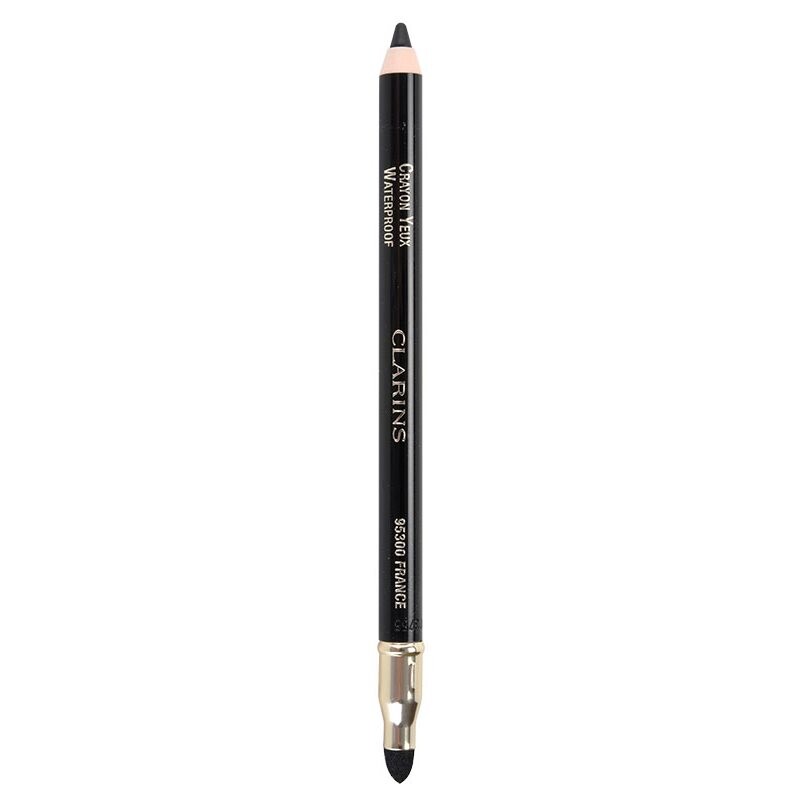 Clarins Eye Make-Up Eye Pencil vodeodolná ceruzka na oči odtieň 01 Black 1,2 g