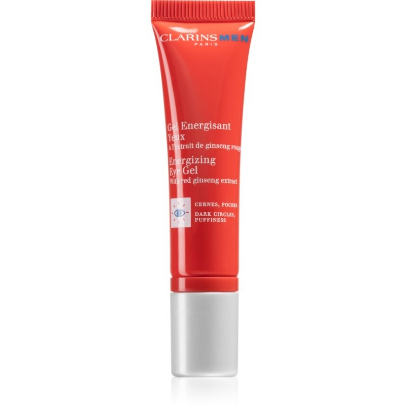 Clarins Men Energizing Eye Gel energizujúci očný gélový krém proti známkam únavy pre mužov mix farieb 15 ml