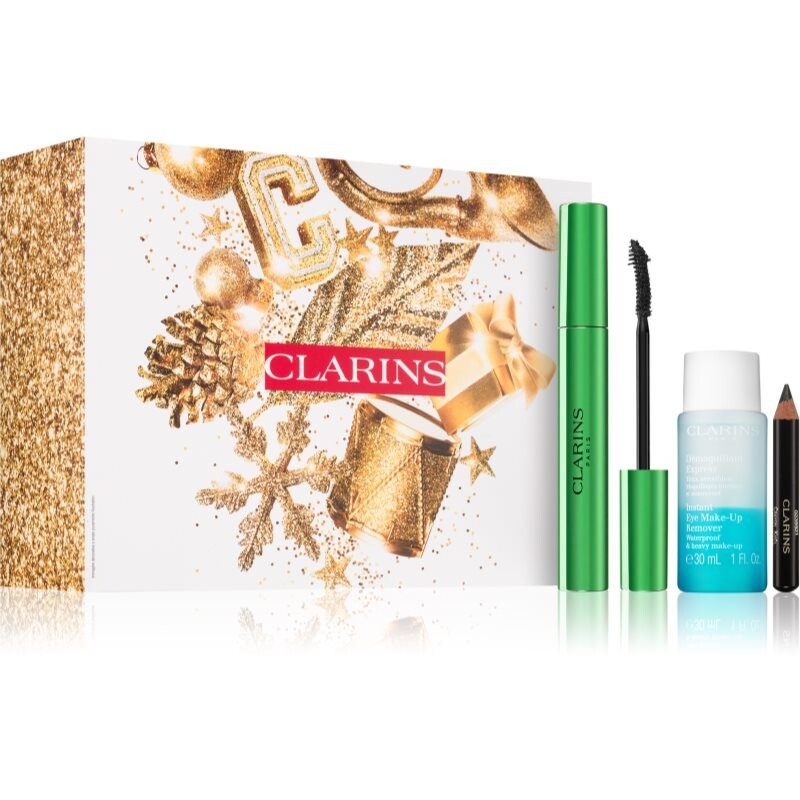 Clarins Supra Lift & Curl Set darčeková sada na oči 01 Carbon Black