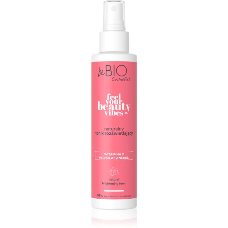 beBIO Feel Your Beauty Vibes rozjasňujúce tonikum 150 ml