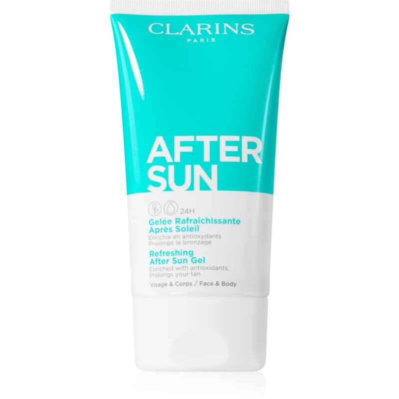 Clarins After Sun Refreshing After Sun Gel upokojujúci gél po opaľovaní na tvár a telo 150 ml